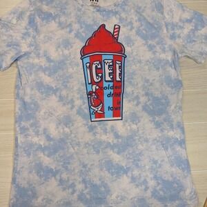 Icee blue tie-dye t-shirt men's Size L